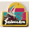 CITY OF GALVESTON, TEXAS TX SAILBOAT PIN